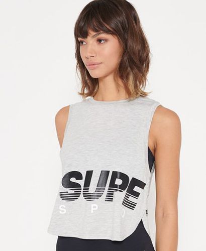 Camiseta de tirantes Training con gráfico - Superdry - Modalova