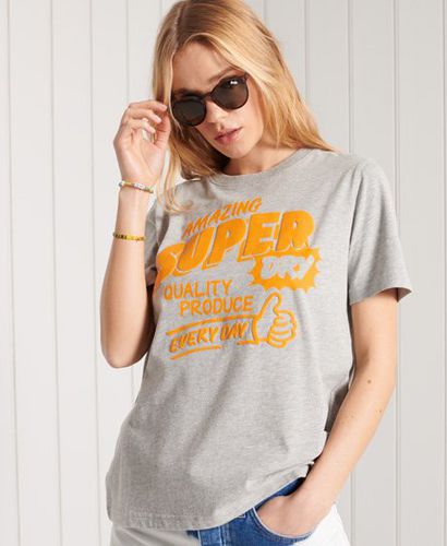 Camiseta con gráfico Workwear - Superdry - Modalova