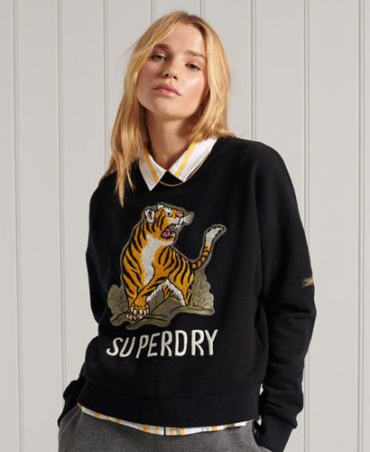 Sudadera de inspiración militar Narrative - Superdry - Modalova