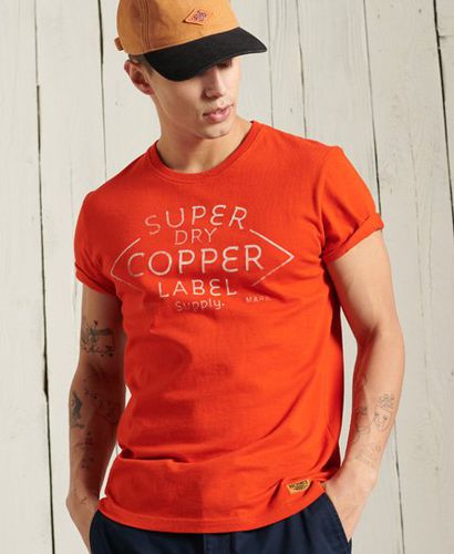Camiseta gráfica de estilo laboral y gramaje estándar - Superdry - Modalova