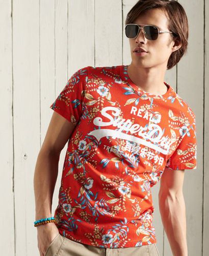 Camiseta con estampado integral y Vintage Logo - Superdry - Modalova