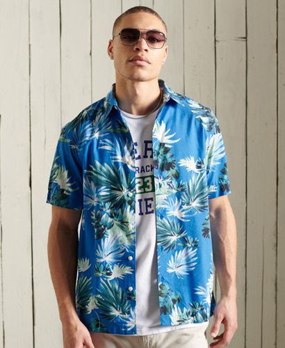 Camisa hawaiana de corte cuadrado - Superdry - Modalova