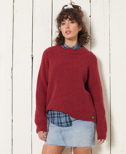 Jersey de tweed con cuello redondo Freya - Superdry - Modalova