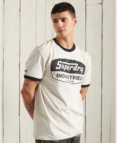 Boho Ringer T-Shirt mit Grafik - Superdry - Modalova