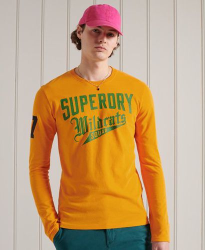 Camiseta gráfica de manga larga Collegiate - Superdry - Modalova
