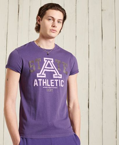 Camiseta sobreteñida Collegiate State - Superdry - Modalova
