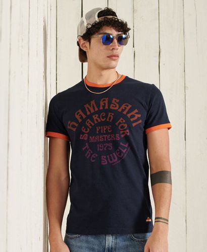 Cali Surf Ringer T-Shirt mit Grafik - Superdry - Modalova