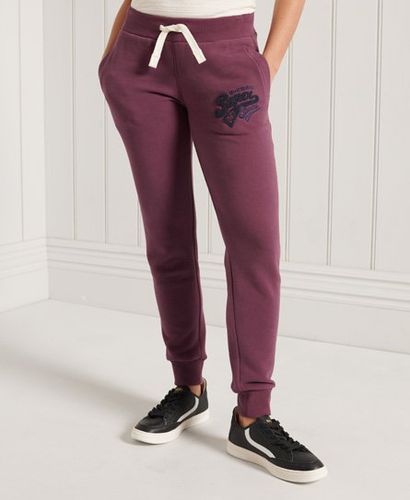 Collegiate Jogginghose mit Schriftzug - Superdry - Modalova