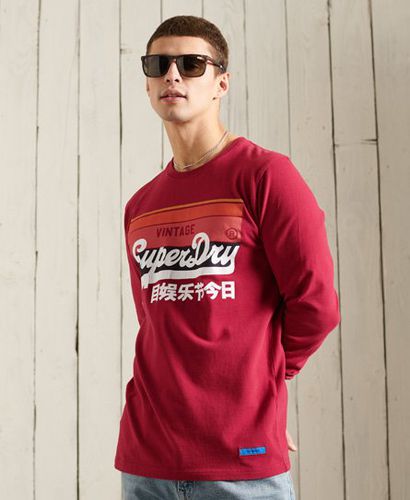 Camiseta a rayas con logo Vintage Cali - Superdry - Modalova