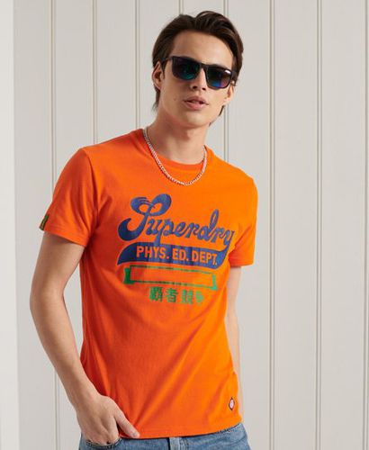 Camiseta gráfica de gramaje estándar Collegiate - Superdry - Modalova