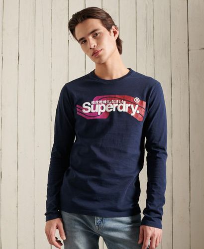 Camiseta de manga larga con logotipo Core Cali - Superdry - Modalova