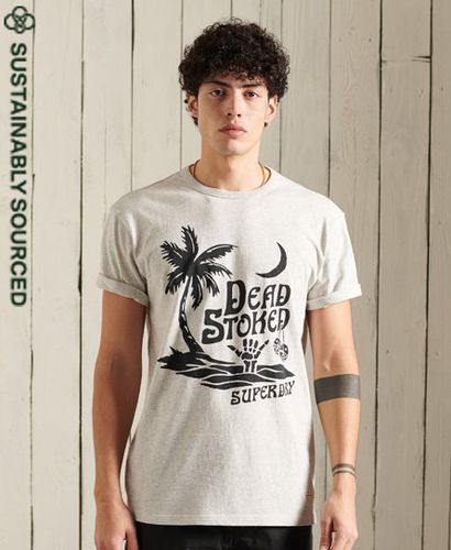 Camiseta de corte holgado en algodón orgánico Cali Surf - Superdry - Modalova