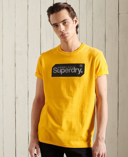 Camiseta con etiqueta y logo Core - Superdry - Modalova