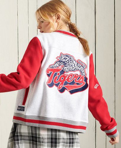 Cazadora bómber de béisbol Collegiate Scripted - Superdry - Modalova