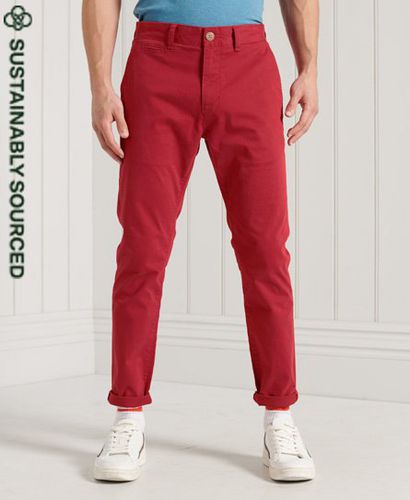 Pantalones chinos ajustados de algodón orgánico Core - Superdry - Modalova