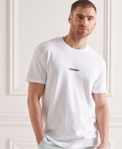 Camiseta de corte cuadrado con micrologo - Superdry - Modalova