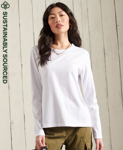 Camiseta clásica de algodón orgánico y manga larga - Superdry - Modalova