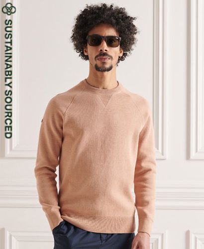 Jersey de algodón orgánico con cuello redondo Essential - Superdry - Modalova