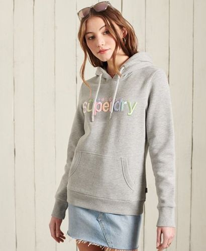 Sudadera clásica con capucha y bordado Rainbow - Superdry - Modalova