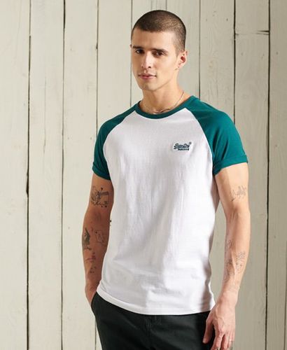 Camiseta de béisbol de algodón orgánico - Superdry - Modalova