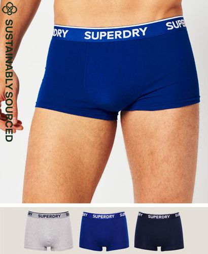 Klassische Boxershorts aus Bio-Baumwolle im 3er-Pack - Superdry - Modalova