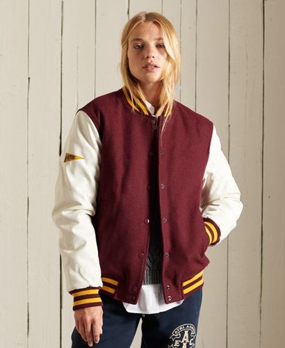 Cazadora bómber College Varsity - Superdry - Modalova