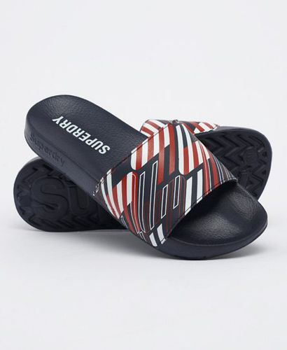 Chanclas de piscina con estampado integral - Superdry - Modalova