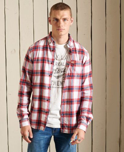 Camisa de leñador de algodón orgánico Heritage - Superdry - Modalova