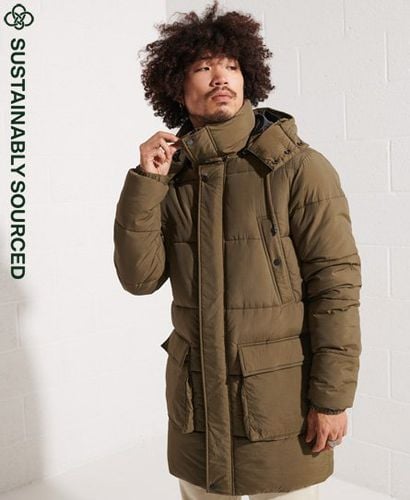 Men's Expedition Padded Parka Coat Green / Dark Moss - Size: M - Superdry - Modalova