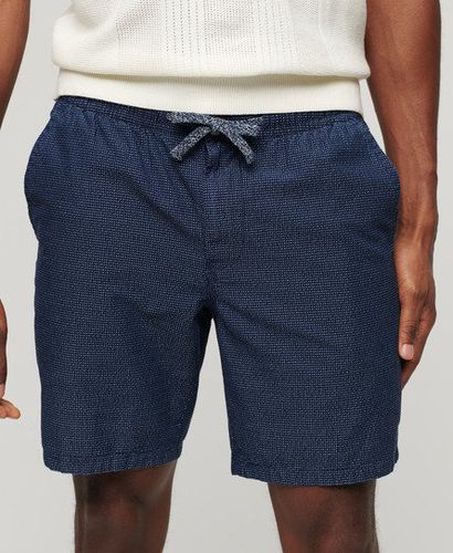 Men's Indigo Bermuda Shorts / Indigo Dobbie - Size: L - Superdry - Modalova