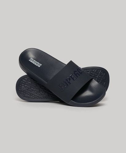 Herren Vegane Badesandalen mit Logo - Größe: 6-7 - Superdry - Modalova