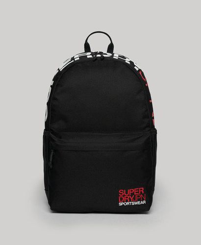 Ladies Classic Embroidered Logo Wind Yachter Montana Backpack, Black, Size: 45x30x13.5cm - Superdry - Modalova