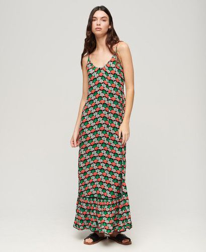 Women's Maxi Beach Cami Dress / Geo - Size: 10 - Superdry - Modalova