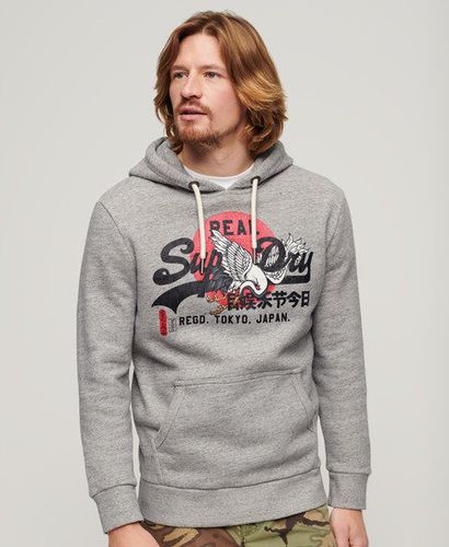 Herren Tokyo Hoodie mit Vintage Logo - Größe: L - Superdry - Modalova