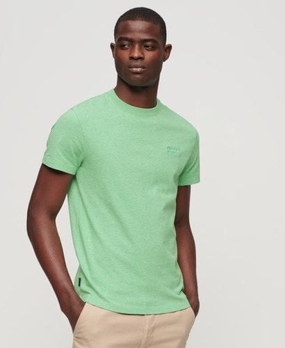 Men's Organic Cotton Essential Logo T-Shirt / Fresh Marl - Size: L - Superdry - Modalova