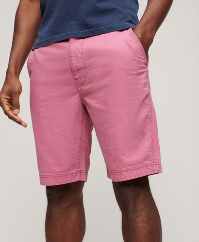 Men's Vintage International Shorts Pink / Washed Pink - Size: 32 - Superdry - Modalova