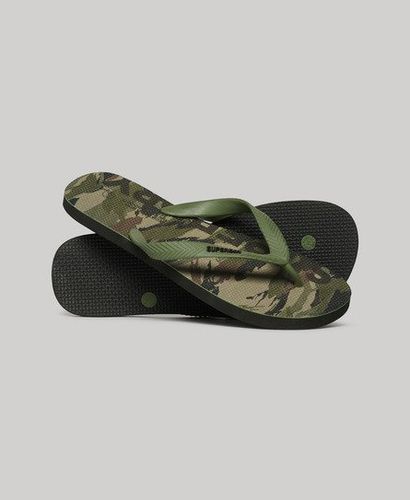 Herren Logo Vegane Flip-Flops - Größe: 8-9 - Superdry - Modalova