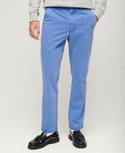 Men's International Chino Pants Blue / Azure Blue - Size: 29/32 - Superdry - Modalova