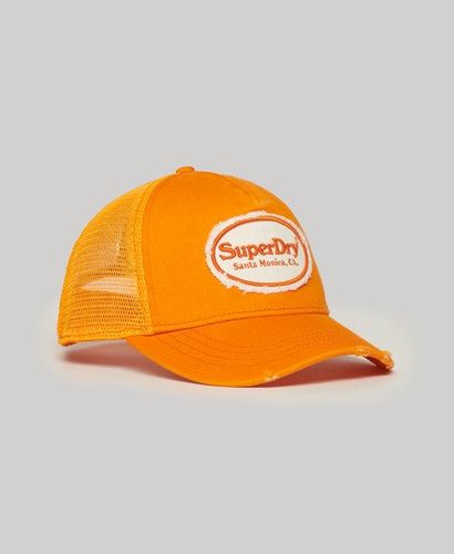 Damen Neonfarbene Trucker Kappe Mit Mesh-Einsatz - Superdry - Modalova