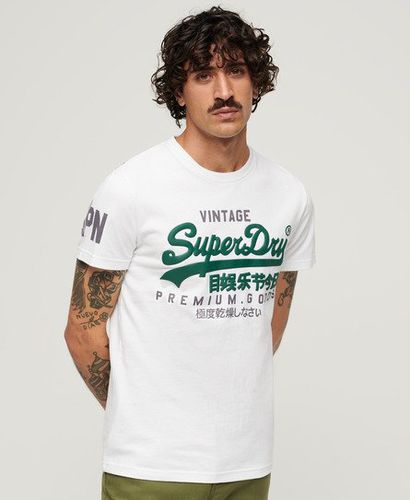Men's Vintage Logo T-Shirt aus Bio-Baumwolle - Größe: M - Superdry - Modalova