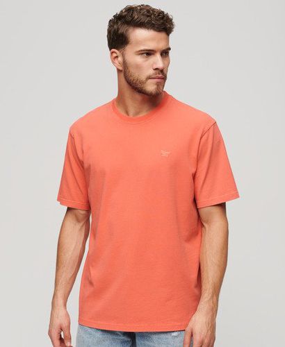 Men's Vintage Washed T-Shirt / Hot Coral - Size: M - Superdry - Modalova