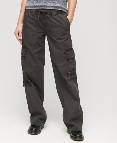 Women's Low Rise Utility Pants / Washed - Size: 30 - Superdry - Modalova