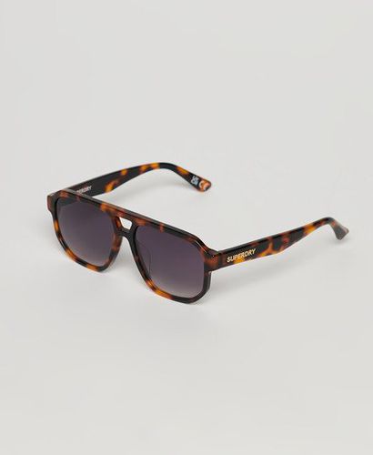 Men's Sdr 70s Aviator Sunglasses / Tort / Smoke Fade - Size: 1SIZE - Superdry - Modalova