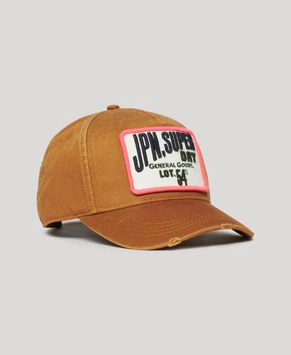 Women's Graphic Trucker Cap Brown / Denim Co Tobacco Brown - Size: 1SIZE - Superdry - Modalova