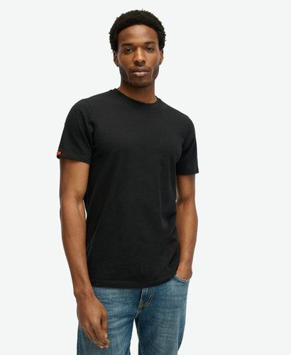 Men's Classic Essential T-Shirt Black / Jet Black - Size: L - Superdry - Modalova