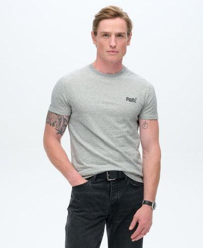 Herren Essential T-Shirt aus Bio-Baumwolle mit Logo - Größe: Xxl - Superdry - Modalova