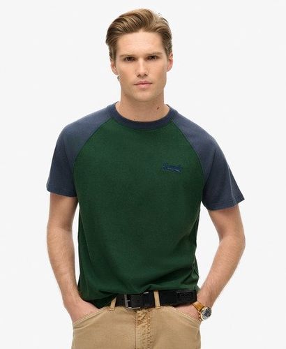 Men's Essential Logo Baseball T-Shirt - Size: XL - Superdry - Modalova