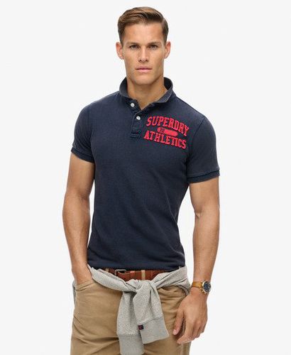 Men's Vintage Athletic Polo Shirt - Größe: S - Superdry - Modalova