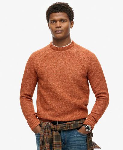 Herren Grober Raglan-Pullover - Größe: M - Superdry - Modalova