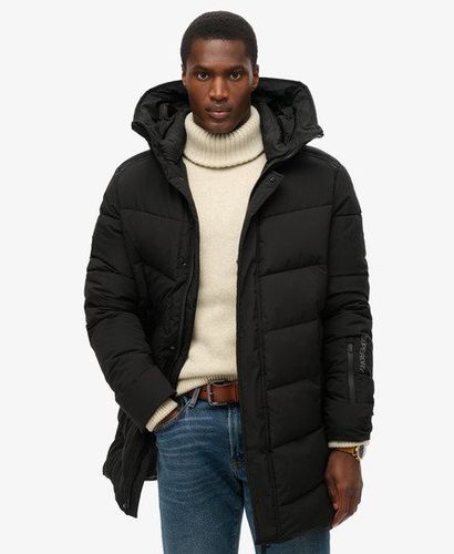 Herren Wattierter City Chevron Parka - Größe: M - Superdry - Modalova